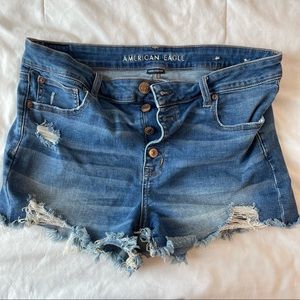 Super Stretch Jean Shorts | Aerie